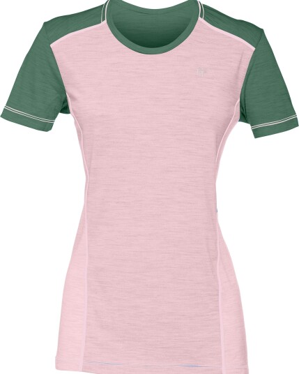 Norrøna Wool T-Shirt W Candy Pink (Storlek L)