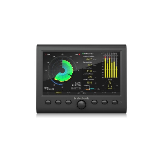 TC Electronic Clarity M Stereo And 5.1 Audio Loudness Meter