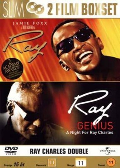 Ray + Ray Genius - A Night For Ray Charles (DVD) 2 filmer i en