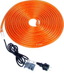 EuroLite Rubberlight 1Channel 9m Oransje