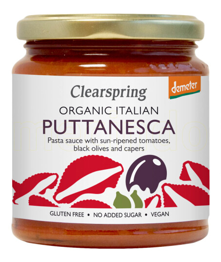 Clearspring Pasta Sauce Puttanesca Ø 300g