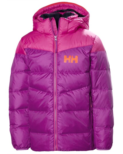 Helly Hansen Isfjord Down Mix Jacket JR Festival Fuchsia (Storlek 128)