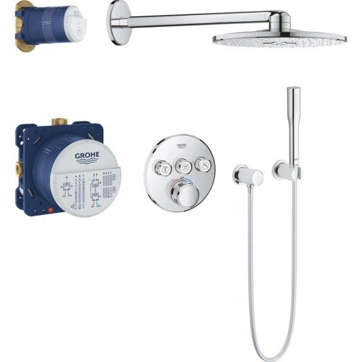 Grohe Grohtherm SmartControl dusjsett, krom