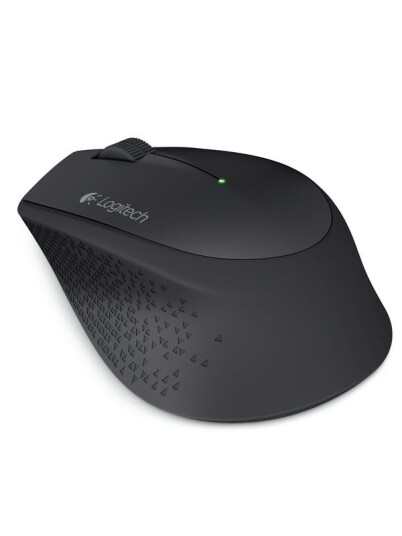 Logitech M280 Wireless Mouse - Black - Mus - Optisk - 3 knapper - Svart