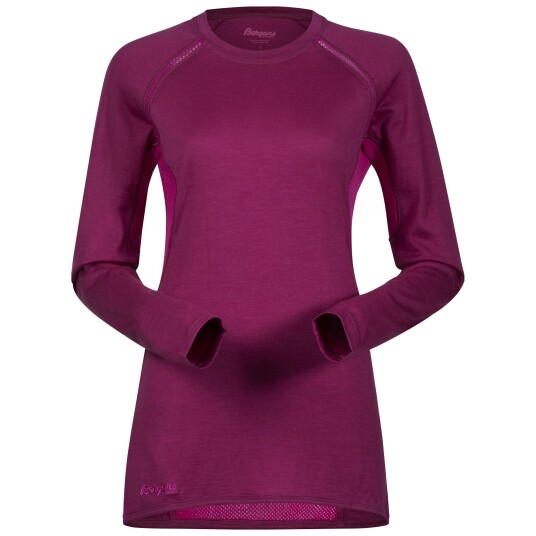 Bergans Barlind Lady Shirt Dusty Cerise/Cerise (Storlek L)