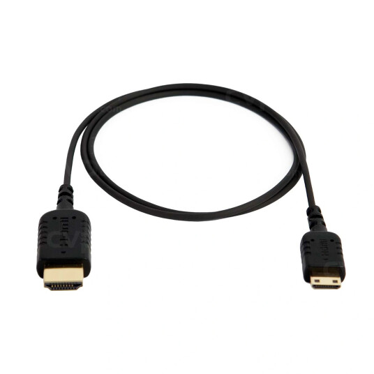 8Sinn eXtra Thin Mini HDMI til HDMI 80cm HDMI C til HDMI A Kabel