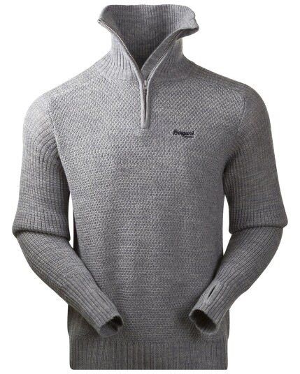 Bergans Ulriken Jumper M Grey Melange (Storlek XL)