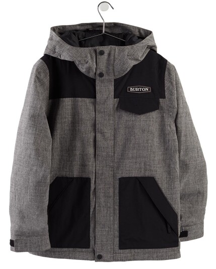 Burton Dugout Jacket JR Bog Heather (Storlek S)