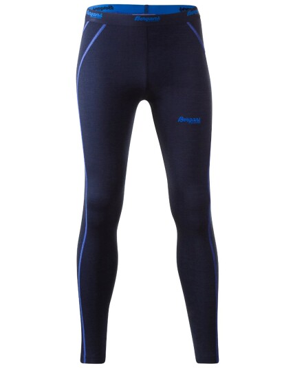 Bergans Akeleie Youth Tights Navy/Warm Cobalt (Storlek 140)