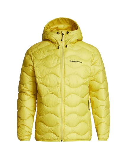 Peak Performance Helium Down Hood Jacket M Canary Lime (Storlek L)