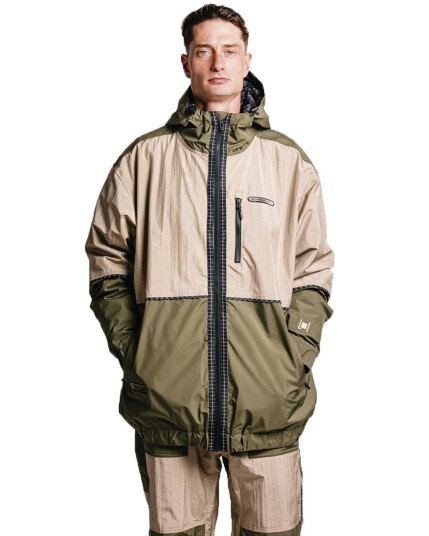 L1 Ventura Jacket M Milt/Dune/Blk Ch (Storlek L)