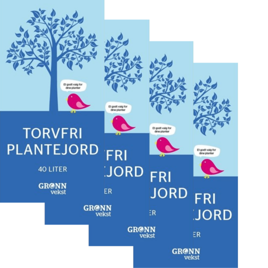 1 pall Torvfri Plantejord 40L (48stk)