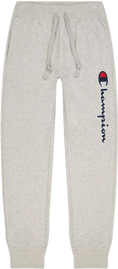 Champion Vertical Logo Cotton Joggers Herre Em/New Oxford Grey Mel S