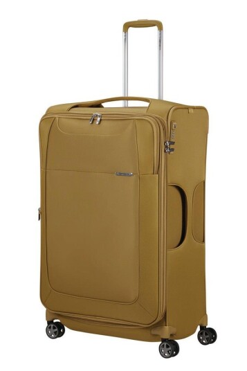 Samsonite D'Lite lett myk utvidbar stor koffert 78 cm Mustard Yellow