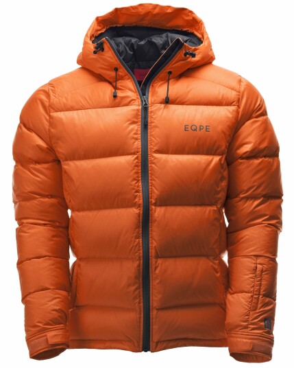 EQPE Habllek Urban Down Jacket M Orange/Graphite Grey (Storlek L)