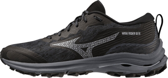 Mizuno Women's Wave Rider GORE-TEX 38, Black/Ombre Blue/Silverstar