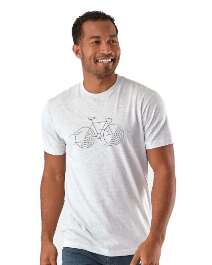 Trek In Motion T-Shirt M White (Storlek L)