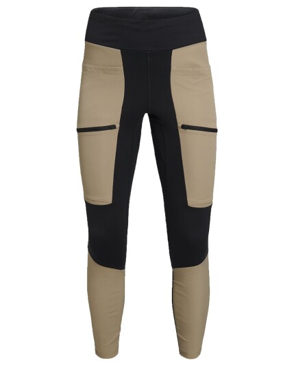 Peak Performance Track Tights W True Beige/Black (Storlek L)