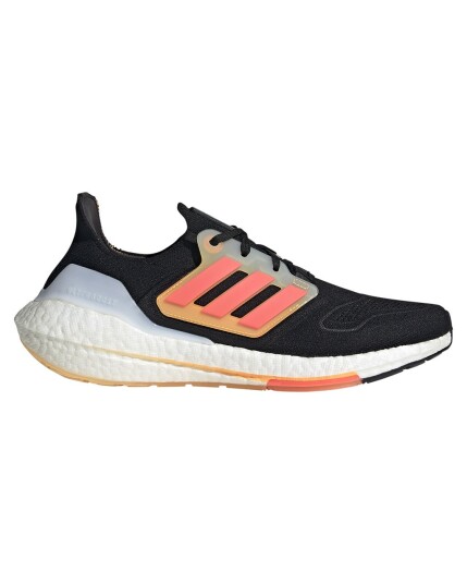 Adidas Ultraboost 22 M Core Black/Turbo/Flaora (Storlek 6.5 UK)