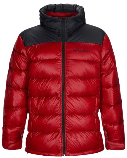 Peak Performance Frost Glacier Down Jacket M Dark Chilli (Storlek S)