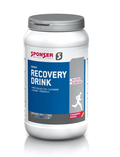 Sponser Recovery Drink Strawberry/banana 1200 G