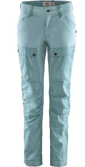 Fj?llr?ven Keb Trousers Curved W Reg Clay Blue-mineral Blue 42 REG