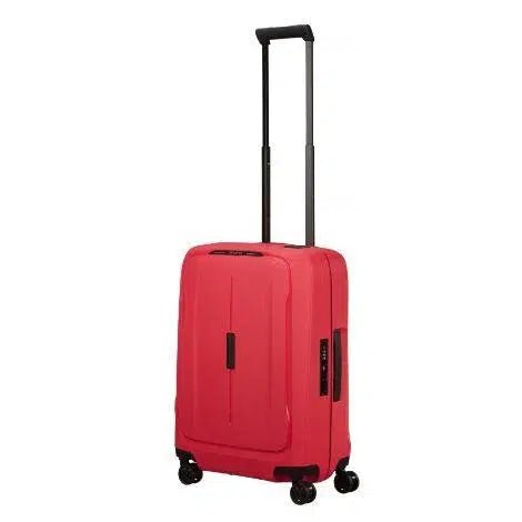 Samsonite ESSENS™ hard Kabin koffert 55 cm 4 hjul Hibiscus Red