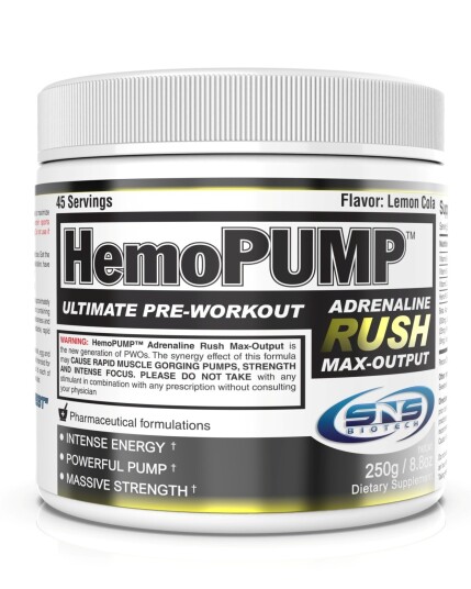 HemoPUMP Adrenaline Rush 250g - Fruit Blast