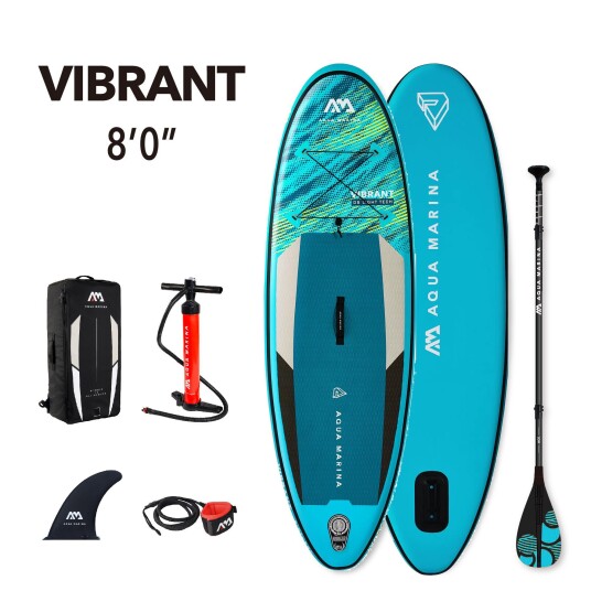 Aqua Marina SUP Vibrant 8'0" SUP PAKKE