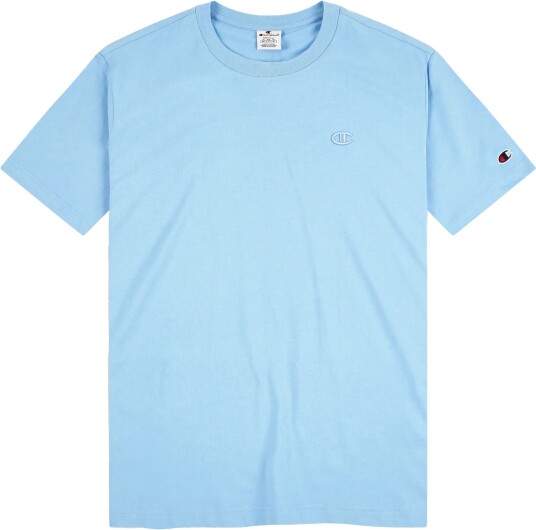 Champion Rochester Crewneck T-Shirt Herre Sky Blue M