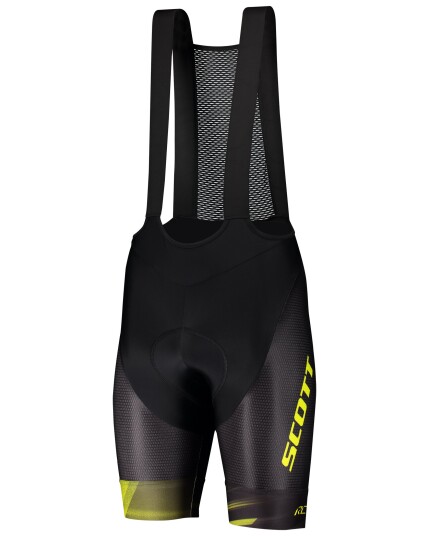 Scott RC Pro +++  Bibshorts M Black/Sulphur Yellow (Storlek XL)