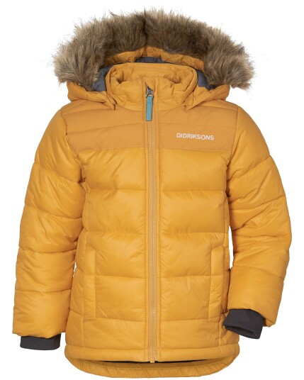 Didriksons Digory Kids Jacket 3 JR Golden Yellow (Storlek 110)