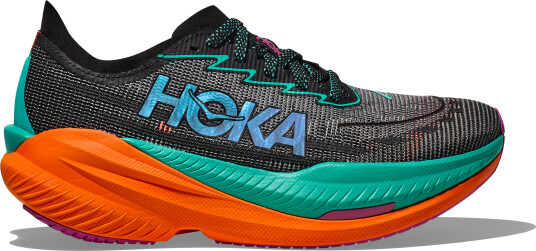 Hoka Mach X 2 Wide Black/Electric Aqua 40 2/3