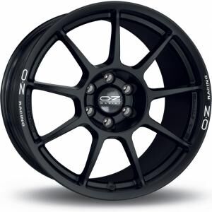 OZ Challenge HLT Matt Black White Lettering 12x18 5x130 ET63 B71.6