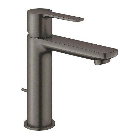 Grohe Lineare 1-greps servantbatteri Med bunnventil, Brushed Hard Graphite