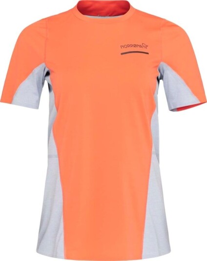 Norr?na Women's Senja Equaliser Lightweight T-Shirt Oransje M Woman