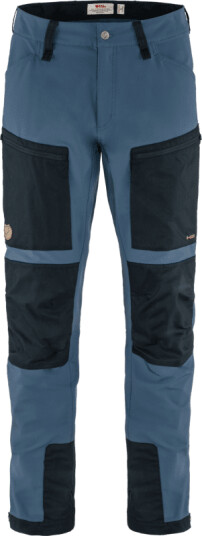 Fjellreven Men's Keb Agile Trousers Blå 58 (Short) Man