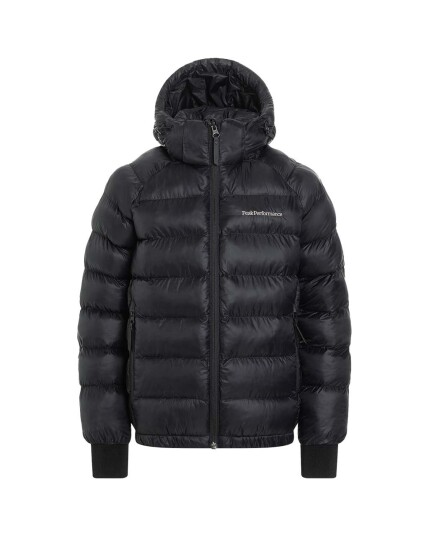 Peak Performance Tomic Insulated Hood Jacket JR Black Beauty (Storlek 170)