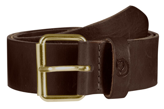 Fjellreven SINGI BELT 4 CM  LEATHER BROWN