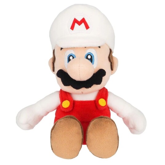 Super Mario Bamse Fire Mario 24 cm