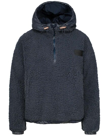 Johaug Sway Pile Hoodie W Dark Blue (Storlek L)