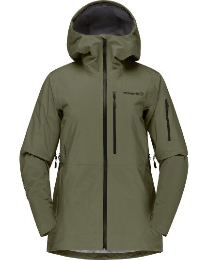 Norrøna Lofoten Gore-Tex Jacket W Olive Night (Storlek XS)