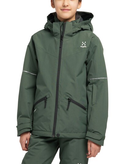 Haglöfs Niva Insulated Jacket JR Fjell Green (Storlek 128)