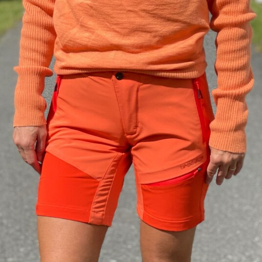 Twentyfour Fl?m LS D - Shorts - R?dorange - 38