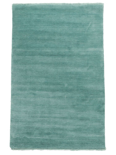 RugVista Ullteppe 160X230 Handloom Fringes Turquoise Teppe