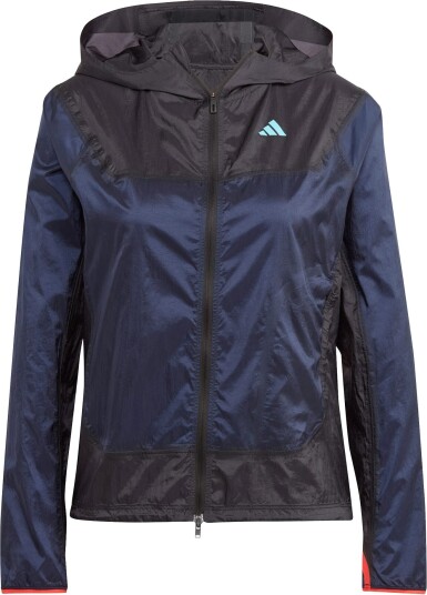 Adidas Adizero Running Lightweight Jacket Dame Black/Legend Ink L