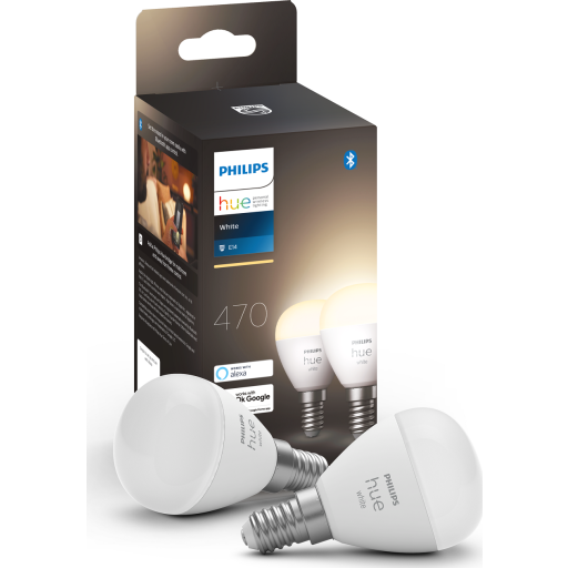 Philips HueW 5.7W Luster E14 EU 2p