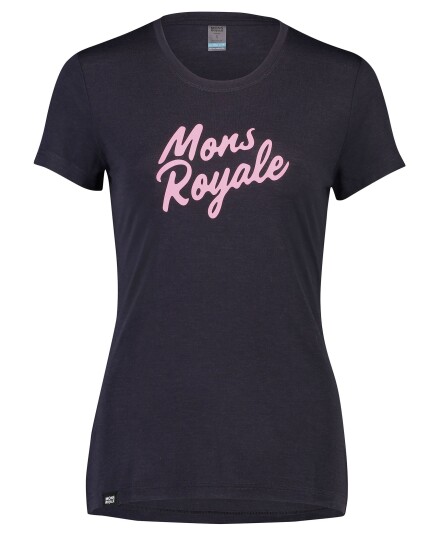 Mons Royale Icon Tee W 9 Iron (Storlek XS)