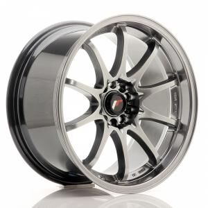 Japan Racing JR5 Hyper Black 10.5x18 5x114.3 ET12 B74.1