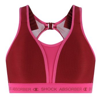 Shock Absorber Ultimate Run Padded Bra Rosa/Rød B 85 Dame